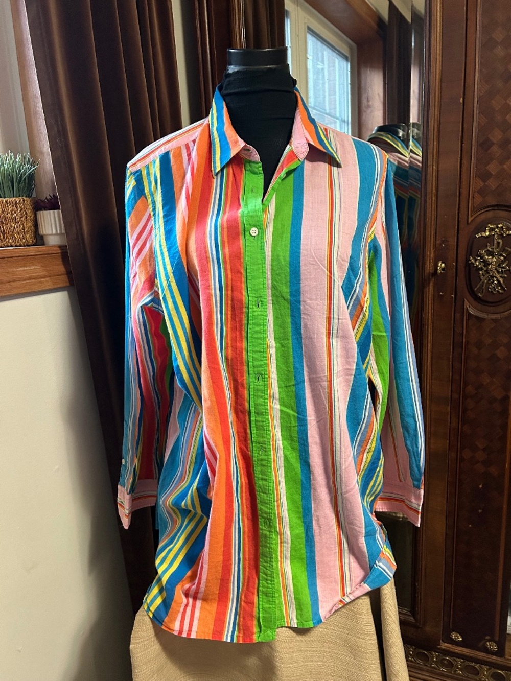 Colourful Ralph Lauren Striped Button Down
